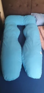 𝐎𝐌𝐆𝐏𝐡 𝐀𝐮𝐭𝐡𝐞𝐧𝐭𝐢𝐜 𝐆𝐢𝐚𝐧𝐭 5 FT, 3.5 KG U-Shaped Pregnancy Maternity Pillow 𝐁𝐔𝐘 𝟏 𝐏𝐢𝐥𝐥𝐨𝐰 + 𝐅𝐑𝐄𝐄 𝟐 𝐏𝐮𝐧𝐝𝐚 photo review