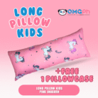 OMGPh Kids Printed Design Long Pillow – Soft Pillow for Girls and Boys