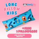 OMGPh Kids Printed Design Long Pillow – Soft Pillow for Girls and Boys