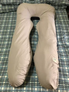OMGPh Authentic Giant Bundle 5 FT 3.5 Kg Pregnancy Pillow Maternity Pillow - Good for 5ft and up photo review