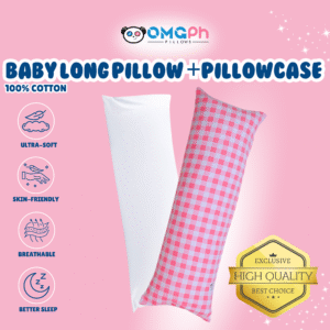 OMGPh Authentic Toddler Body Long Pillow Comfort Pillow 13 x 35 Inch - BUY 1 PILLOW GET 1 PUNDA