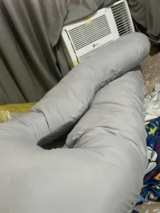 𝐎𝐌𝐆𝐏𝐡 𝐀𝐮𝐭𝐡𝐞𝐧𝐭𝐢𝐜 𝐆𝐢𝐚𝐧𝐭 5 FT, 3.5 KG U-Shaped Pregnancy Maternity Pillow 𝐁𝐔𝐘 𝟏 𝐏𝐢𝐥𝐥𝐨𝐰 + 𝐅𝐑𝐄𝐄 𝟐 𝐏𝐮𝐧𝐝𝐚 photo review