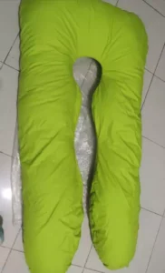 OMGPh Authentic Giant Bundle 5 FT 3.5 Kg Pregnancy Pillow Maternity Pillow - Good for 5ft and up photo review