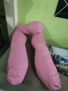 𝐎𝐌𝐆𝐏𝐡 𝐀𝐮𝐭𝐡𝐞𝐧𝐭𝐢𝐜 𝐆𝐢𝐚𝐧𝐭 5 FT, 3.5 KG U-Shaped Pregnancy Maternity Pillow 𝐁𝐔𝐘 𝟏 𝐏𝐢𝐥𝐥𝐨𝐰 + 𝐅𝐑𝐄𝐄 𝟐 𝐏𝐮𝐧𝐝𝐚 photo review
