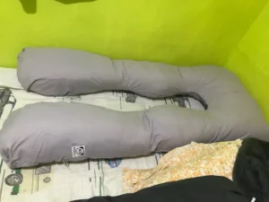 OMGPh Authentic Giant Bundle 5 FT 3.5 Kg Pregnancy Pillow Maternity Pillow - Good for 5ft and up photo review