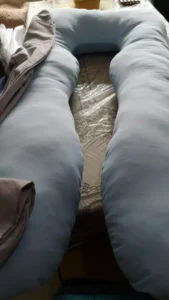 𝐎𝐌𝐆𝐏𝐡 𝐀𝐮𝐭𝐡𝐞𝐧𝐭𝐢𝐜 𝐆𝐢𝐚𝐧𝐭 5 FT, 3.5 KG U-Shaped Pregnancy Maternity Pillow 𝐁𝐔𝐘 𝟏 𝐏𝐢𝐥𝐥𝐨𝐰 + 𝐅𝐑𝐄𝐄 𝟐 𝐏𝐮𝐧𝐝𝐚 photo review