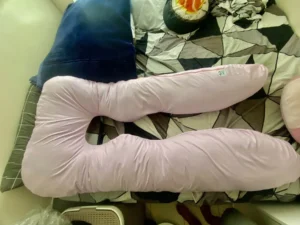 OMGPh Authentic Giant Bundle 5 FT 3.5 Kg Pregnancy Pillow Maternity Pillow - Good for 5ft and up photo review