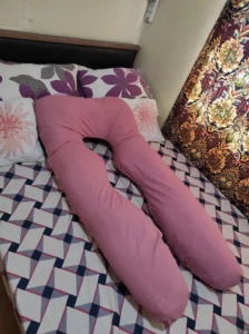 OMGPh Authentic Giant Bundle 5 FT 3.5 Kg Pregnancy Pillow Maternity Pillow - Good for 5ft and up photo review