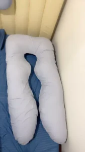 OMGPh Authentic Giant Bundle 5 FT 3.5 Kg Pregnancy Pillow Maternity Pillow - Good for 5ft and up photo review