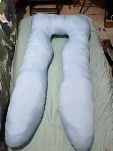 OMGPh Authentic Giant Bundle 5 FT 3.5 Kg Pregnancy Pillow Maternity Pillow - Good for 5ft and up photo review