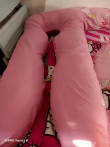OMGPh Authentic Giant Bundle 5 FT 3.5 Kg Pregnancy Pillow Maternity Pillow - Good for 5ft and up photo review