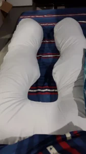 𝐎𝐌𝐆𝐏𝐡 𝐀𝐮𝐭𝐡𝐞𝐧𝐭𝐢𝐜 𝐆𝐢𝐚𝐧𝐭 5 FT, 3.5 KG U-Shaped Pregnancy Maternity Pillow 𝐁𝐔𝐘 𝟏 𝐏𝐢𝐥𝐥𝐨𝐰 + 𝐅𝐑𝐄𝐄 𝟐 𝐏𝐮𝐧𝐝𝐚 photo review