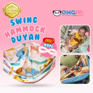 OMGPh Baby Swing for Baby – Indoor and Outdoor Swing with Free Rope