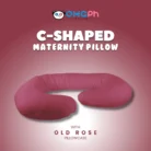 OMGPh C-Shape Pregnancy Pillow & Pillowcase – 100% Canadian Cotton