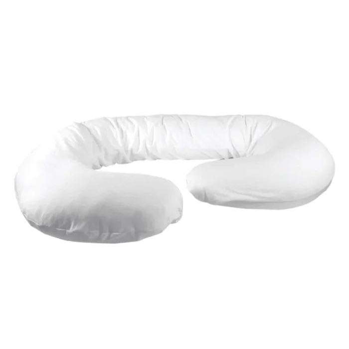OMGPh C-Shape Pregnancy Pillow & Pillowcase – 100% Canadian Cotton