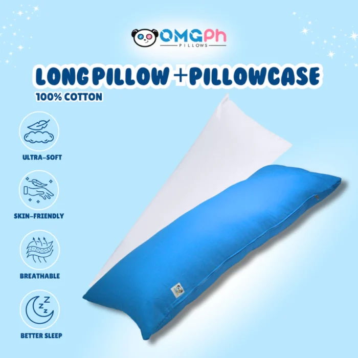 OMGPh Soft Body Pillow 18"x45" – Comfortable Sleep + Free Punda OMGPh Soft Body Pillow 18"x45" Long Sleeping Pillow with Comfortable Support and Free Punda
