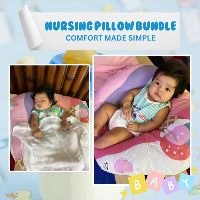 OMGPh Soft Nursing Pillow – Washable Cover for Breastfeeding & Baby Support OMGPh Soft Nursing Pillow – Washable Cover, Baby Support and Comfort Back Pillow