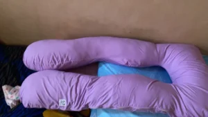 𝐎𝐌𝐆𝐏𝐡 𝐀𝐮𝐭𝐡𝐞𝐧𝐭𝐢𝐜 𝐏𝐫𝐞𝐦𝐢𝐮𝐦 4.6 FT 3.5 KG U-Shaped Pregnancy Maternity Pillow 𝐁𝐔𝐘 𝟏 𝐏𝐢𝐥𝐥𝐨𝐰 + 𝐅𝐑𝐄𝐄 𝟏 𝐏𝐮𝐧𝐝𝐚 photo review