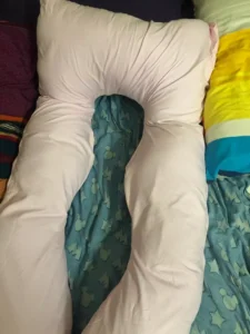 𝐎𝐌𝐆𝐏𝐡 𝐀𝐮𝐭𝐡𝐞𝐧𝐭𝐢𝐜 𝐏𝐫𝐞𝐦𝐢𝐮𝐦 4.6 FT 3.5 KG U-Shaped Pregnancy Maternity Pillow 𝐁𝐔𝐘 𝟏 𝐏𝐢𝐥𝐥𝐨𝐰 + 𝐅𝐑𝐄𝐄 𝟏 𝐏𝐮𝐧𝐝𝐚 photo review