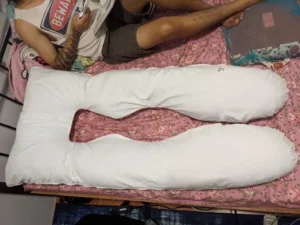 𝐎𝐌𝐆𝐏𝐡 𝐀𝐮𝐭𝐡𝐞𝐧𝐭𝐢𝐜 𝐏𝐫𝐞𝐦𝐢𝐮𝐦 4.6 FT 3.5 KG U-Shaped Pregnancy Maternity Pillow 𝐁𝐔𝐘 𝟏 𝐏𝐢𝐥𝐥𝐨𝐰 + 𝐅𝐑𝐄𝐄 𝟏 𝐏𝐮𝐧𝐝𝐚 photo review
