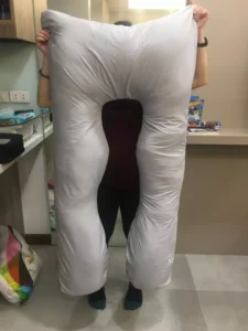 𝐎𝐌𝐆𝐏𝐡 𝐀𝐮𝐭𝐡𝐞𝐧𝐭𝐢𝐜 𝐏𝐫𝐞𝐦𝐢𝐮𝐦 4.6 FT 3.5 KG U-Shaped Pregnancy Maternity Pillow 𝐁𝐔𝐘 𝟏𝐏𝐢𝐥𝐥𝐨𝐰 + 𝐅𝐑𝐄𝐄 2𝐏𝐮𝐧𝐝𝐚 photo review