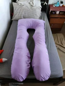 𝐎𝐌𝐆𝐏𝐡 𝐀𝐮𝐭𝐡𝐞𝐧𝐭𝐢𝐜 𝐏𝐫𝐞𝐦𝐢𝐮𝐦 4.6 FT 3.5 KG U-Shaped Pregnancy Maternity Pillow 𝐁𝐔𝐘 𝟏 𝐏𝐢𝐥𝐥𝐨𝐰 + 𝐅𝐑𝐄𝐄 𝟏 𝐏𝐮𝐧𝐝𝐚 photo review