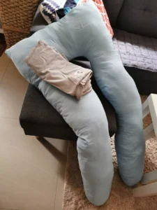 𝐎𝐌𝐆𝐏𝐡 𝐀𝐮𝐭𝐡𝐞𝐧𝐭𝐢𝐜 𝐏𝐫𝐞𝐦𝐢𝐮𝐦 4.6 FT 3.5 KG U-Shaped Pregnancy Maternity Pillow 𝐁𝐔𝐘 𝟏 𝐏𝐢𝐥𝐥𝐨𝐰 + 𝐅𝐑𝐄𝐄 𝟏 𝐏𝐮𝐧𝐝𝐚 photo review