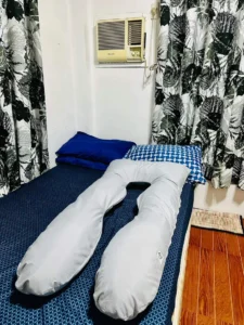 𝐎𝐌𝐆𝐏𝐡 𝐀𝐮𝐭𝐡𝐞𝐧𝐭𝐢𝐜 𝐏𝐫𝐞𝐦𝐢𝐮𝐦 4.6 FT 3.5 KG U-Shaped Pregnancy Maternity Pillow 𝐁𝐔𝐘 𝟏 𝐏𝐢𝐥𝐥𝐨𝐰 + 𝐅𝐑𝐄𝐄 𝟏 𝐏𝐮𝐧𝐝𝐚 photo review