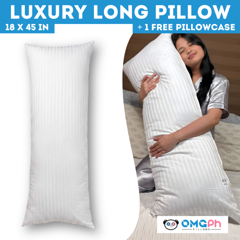 OMGPh Luxury Body Long Pillow – 18×45 IN | Buy 1 Pillow Get 1 Punda